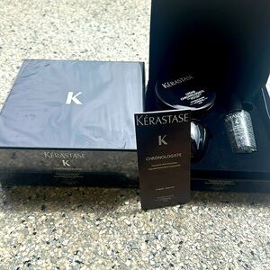Kerastase chronologist set with professional size mask conditioning treatments